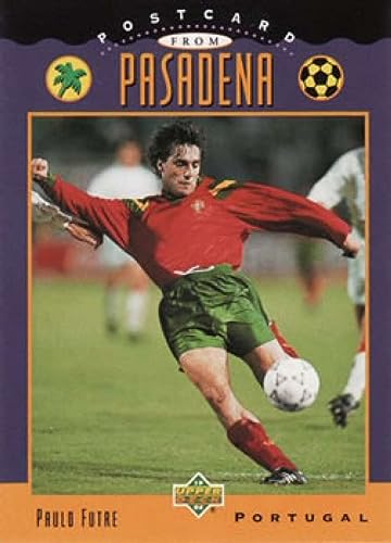1994 Upper Deck World Cup Contenders Paulo Futre Soccer Card