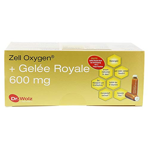 ZELL OXYGEN + Gelee Royale 600 mg Trinkampullen 14X20 ml – Bild 4