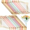 Yahenda 420 Sheets Flower Wrapping Papers23"x23" Flower Bouquet Paper with Gold Edge Korean Style Bouquet Wrapping for Wedding Bridal Shower Anniversary Floral SuppliesChic Color