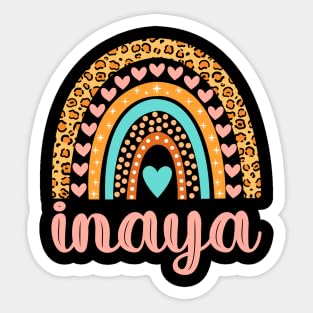 Sticker Vynil Inaya Name Inaya Birthday Stickers Vinyl Laptop Decal Water Bottle Sticker, Funny Sticker, Gift Sticker…1984