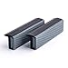 TRISENSE 4" Vise Jaws with Strong Magnetic, Universal Soft Vice Jaws Pads Covers, Multi-Purpose Protector for Any Metal Vice,2 pcs,Black