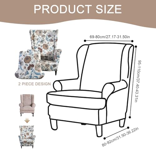 Funda protectora de muebles elástica para sillas extraíbles 7