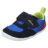 Clarks Zapatillas casuales unisex para niños Roamer Aeon, Azul brillante y azul, 3.5 UK Child