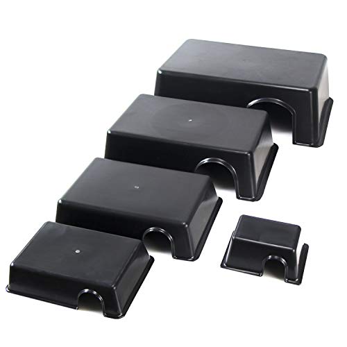 Reptile Hide Box for Snake, Gecko, Lizard Hideout Small Animal (Large)… - Image 7