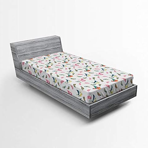 Lunarable Pastel Fitted Sheet Cover