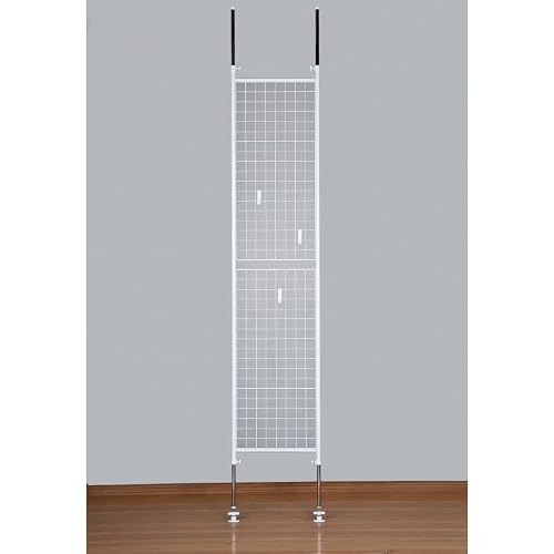 つっぱりパーテーション幅50 TBP-5000WH ホワイト シェルフ 突っ張り つっぱり 壁面 ラック 収納 おしゃれ 便利グッズ 隙間収納 ラック パーティション 幅 目隠し すき間 収具 用品 パーテション パーティーション 間仕切り 仕切り [2]