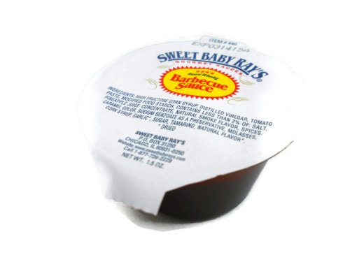 SWEET BABY RAY'S BBQ SAUCE (36 CUPS 1.5 OZ EA.)