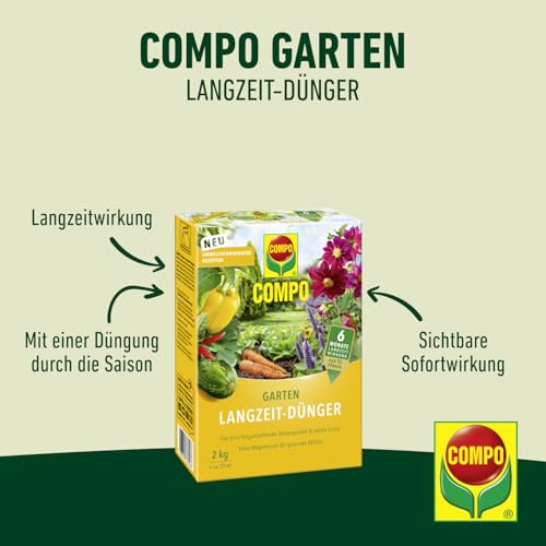 COMPO Garten Langzeit-Dünger 2 kg