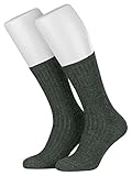 Ideal como calcetines de casa para el sofá, para caminar contra puntos de presión/ampollas o como calcetines de trabajo (zapatos de trabajo, caza, pequeños senderismo).