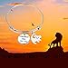 TGBJE Remember Who You Are Bracelet Inspired Bangle Lion King Gift for Friend (Lion King bangle)
