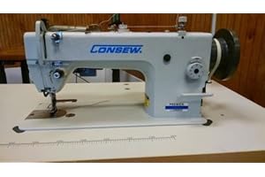 Consew P1 206RB Industrial Walking Foot Sewing Machine with Self-Lubrication