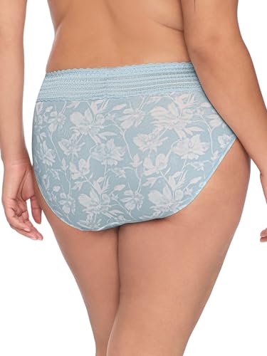 Image of Warner's Women's No Pinching, No Problems Dig-Free Comfort Waist with Lace Microfiber Hi-Cut 5109J