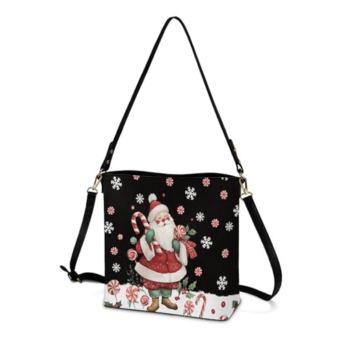 Image of HUGS IDEA Hoho Bag for Women Crossbody Purse Leather Handbags Laides Shoulder Bags