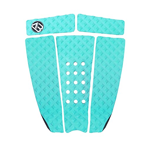 image for AQUBONA 5 Piece EVA Surfboard Deck Traction Pads with Kicker for Stomp