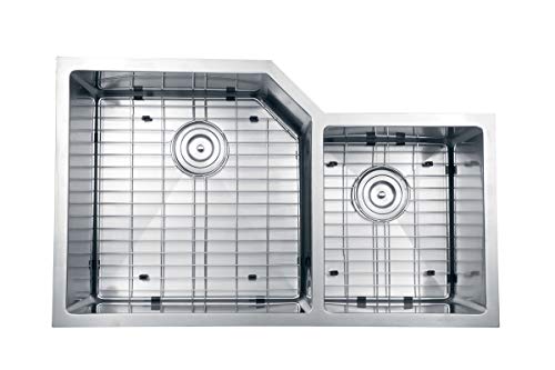 Ruvati Rvh8150 33" Undermount 16 Gauge Double Bowl Kitchen Sink #TOP6