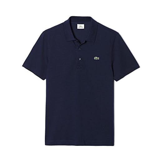 Lacoste L1230, Polo de Manga Corta para Hombre, Azul (Marine), 2XL (Talla del fabricante: 7)