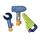 SIGIKID 41676 Greifling Werkzeug Set Play & Cool Mädchen und Jungen Babyspielzeug empfohlen ab Geburt mehrfarbig