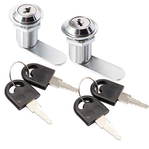 Surepromise 2xBriefkastenschloss Möbelschloß Möbel Schloss Briefkastenschlösser Schrankschloß Hebelschloß mit Schlüsseln Universalzylinder Zylinderlänge 30mm 1 Surepromise 2xBriefkastenschloss Möbelschloß Möbel Schloss Briefkastenschlösser Schrankschloß Hebelschloß mit Schlüsseln Universalzylinder Zylinderlänge 30mm