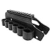 TacStar Industries 1081035 Shotgun Rail Mount,Remington 870,1100 and 11-87, W/Sidesaddle, 6 , Black
