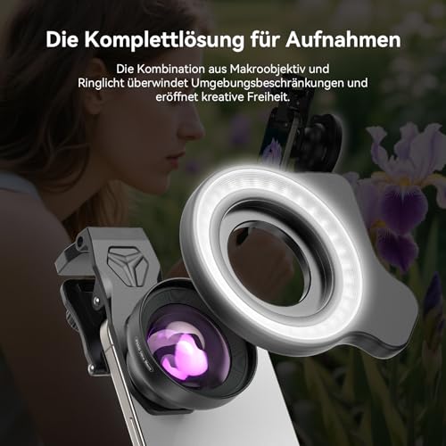 Teleobjektiv für Smartphones: Evil Eye Makroobjektiv-Set