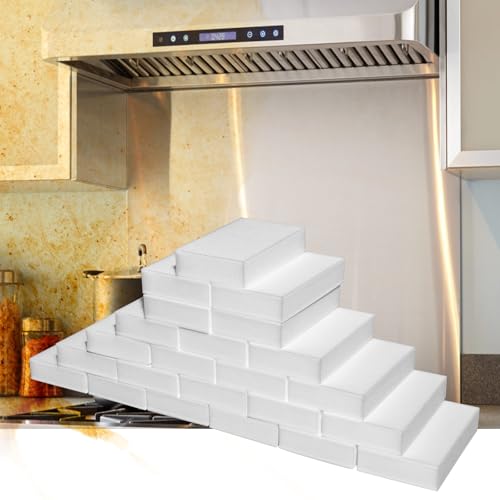 50 Pack Magic Sponge Eraser Multi-Functional Household Cleaning Kitchen Dish Sponge for Furniture Extra Thick and Long Lasting Melamine Cleaning Sponges for Bathroom Bathtub Sink Wall Cleaner (50)