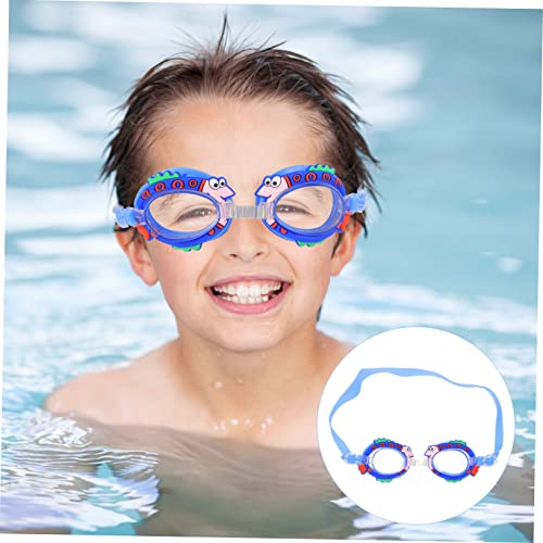Kisangel 4 Pçs Óculos De Natação Infantil De Desenho Animado Óculos De Adulto Óculos De Criança Ócul