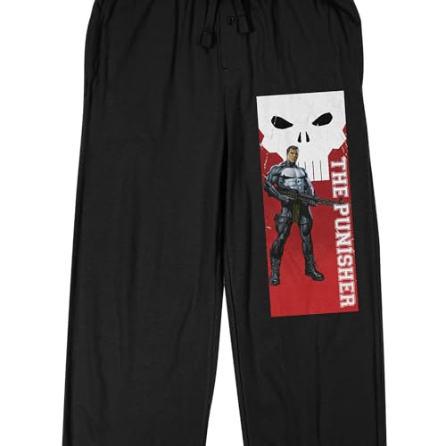 The Punisher Frank Castle Men's Black Sleep Pants2