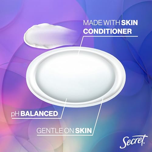 Secret Fresh Antiperspirant Deodorant for Women, 72hr Breathable Sweat & Odor Protection, Instant Freshness & Gentle, PH Balancing Minerals, Invisible Solid, Cozy Vanilla Scent, 2.6 oz (Pack of 3) by Secret - Image 4