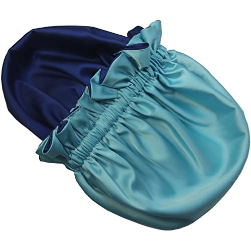 Image of AKISS Baby Infant Newborn Toddler Satin Silk Hair Bonnet for Baby Girl Boy Sleeping Kids Cap Hat