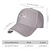 Women's Heartbeat Volleyball Baseball Cap Cowboy Hat Fashionable for Man Woman Adjustable Gray