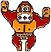 Donkey Arcade Kong Game Character 1