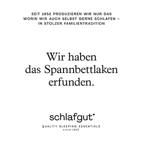 Schlafgut Pure Lenzuolo con angoli elasticizzati