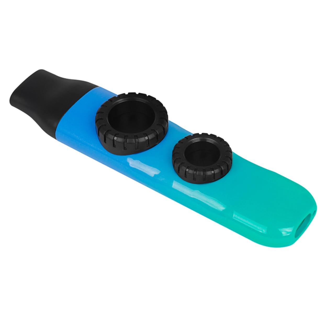 TOYANDONA 4ensembles Kazoo Professionnel Pour Guitare Et Ukulélé De Kazoo Double Trou Avec Membrane Instrument Musical Pour Garçon Fille Et Adultes Couleur Dégradée