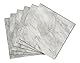 d-c-fix Premium Wandfliese Wall Tile Art Marble Romeo Black - Eleganter Marmor-Optik für Küche, Bad, Küchenrückwand & Wohnzimmer - Hochwertiges Wandpaneel Wandverkleidung 30 cm x 30 cm