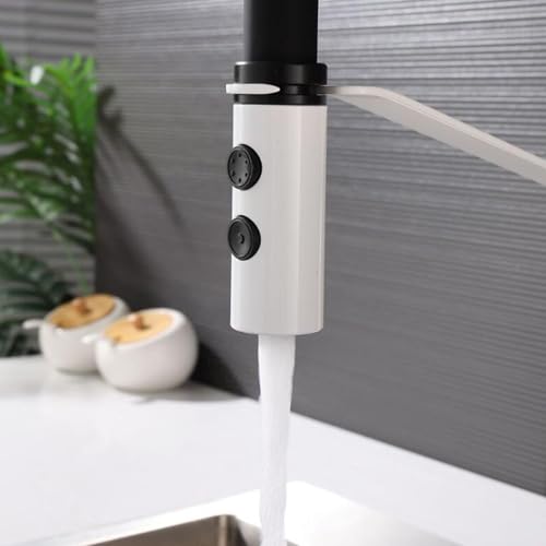 Robinet d'évier de cuisine pliable en laiton or brossé mitigeur 2 modes