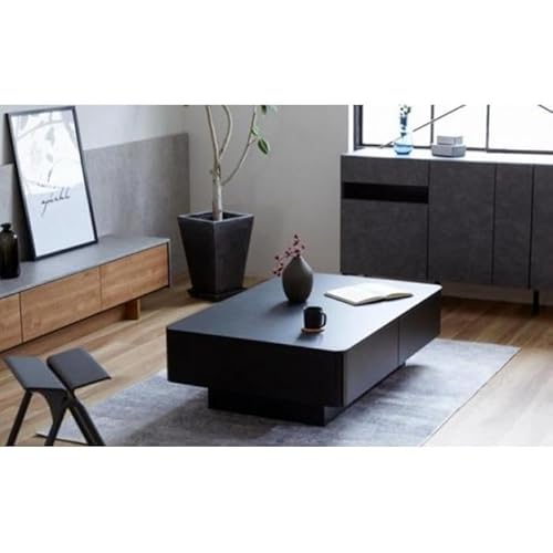 リビングテーブル 120cm MLT-211[オークブラック][モーブル][大川家具]