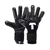 [page_title]-T1TAN Torwarthandschuhe Kinder Alien Black-Out - Fussballhandschuhe für Kinder mit Innennaht für die Profis der Zukunft - Gr. 4