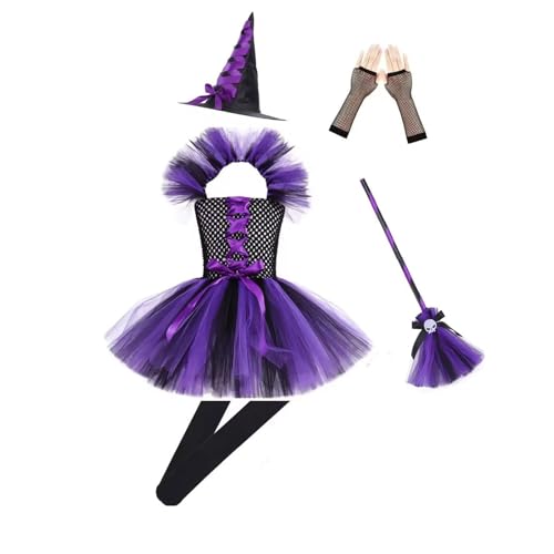 Vestido de niña loco de Halloween y fiestas de disfraces de moda