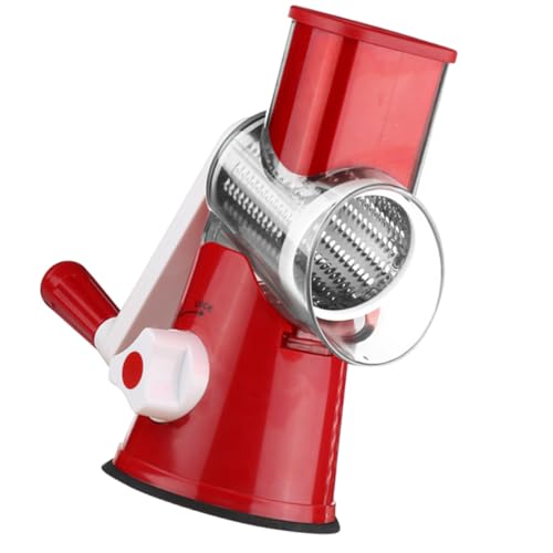 Cortadora manual multifuncional para verduras roja miniatura 1