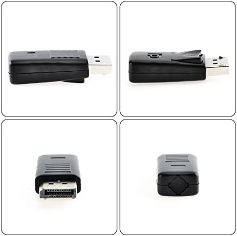 FREEGENE DisplayPort Headless Ghost Display Emulator for PC 4K DP Dummy Plug 3840x2160@17Hz-3 Pack