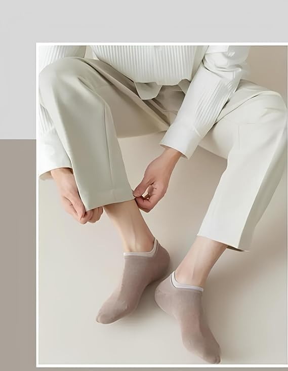 Image of PRASTHAN Sports Unisex Nylon Cotton Ankle Length Socks Made With Breathable Anti Odour & Moisture Absorbent Combed Cotton with a Extra Durable.