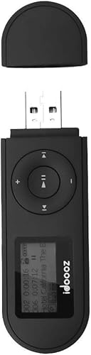 Reproductor de MP3, reproductor de MP3 USB con radio FM, idoooz U2 8 GB reproductor de música expandible hasta 32 GB, reproductor MP3 USB para