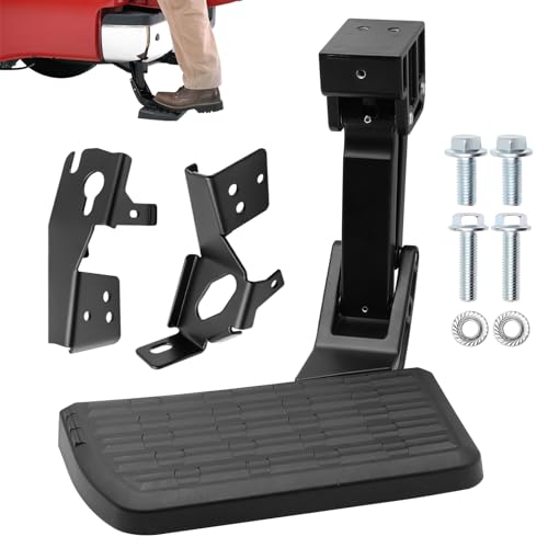 keriolee Rear Bed Step for 2017-2022 Ford F250 F350 F450 Super Duty Bed Step Retractable Bumper Step (F450 Will Not Work with The Vibration Dampener Installed),Replace#75313-01A Truck Bed Step