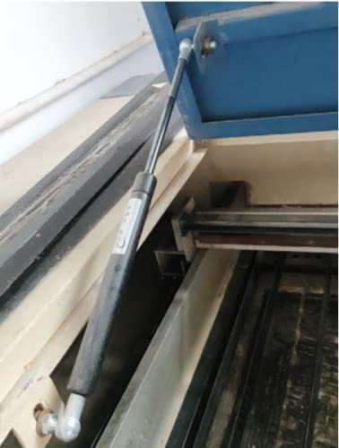 Miniatura 6 de Heyiarbeit Rodamiento de bolas de extremo de varilla con perno, rosca hembra M8 0.315 in mango redondo diámetro A3 tono plateado