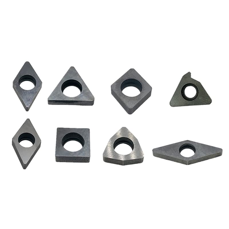 Image of CN1204 DN1504 SN1204 TN1603 WN0804 Carbide Inserts Shim Carbide Shim For Turning Tool Holder Cutting Tool Plate Spare Part - (Hole Dia: CN1203 / Color: 10pieces)