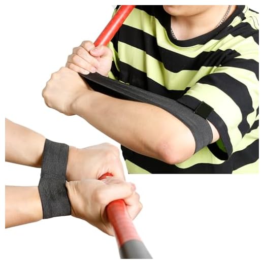 GIURKUU Baseball Swing Training Bands,2 Pack Effective Swing and Hitting Trainer Aids, Perfect Softball & Baseball Training Equipment for Beginners