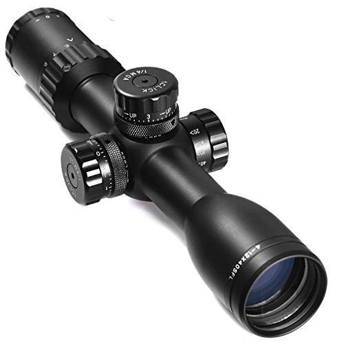 Ade Advanced Optics 4-12x40SFL Anthem Side Parallax Adjustment Hunting Rifle Scopes with Lockable Button