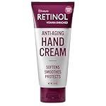 Retinol Anti-Aging Hand Cream – The Original Retinol Brand For Younger Looking Hands –Rich, Velvety Conditions & Protects Skin, Nails & Cuticles – Vitamin A Minimizes Age’s Effect on Skin