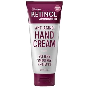 Retinol Anti-Aging Hand Cream – The Original Retinol Brand For Younger Looking Hands –Rich, Velvety Conditions & Protects Skin, Nails & Cuticles – Vitamin A Minimizes Age’s Effect on Skin