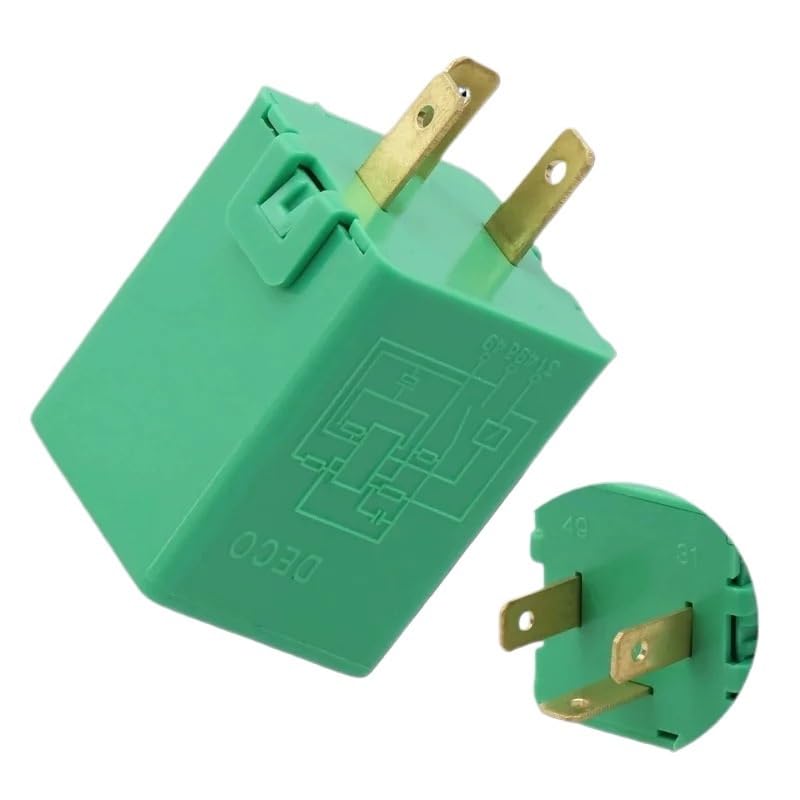 Turn Signal Lamp Relay for Aveo Optra for G3 Wave Car Green LED Light Flasher Relay Replacement Accessories